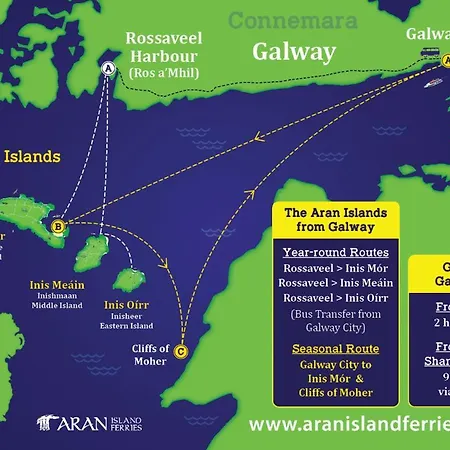 Cosy Two Bedroom Near Rossaveel Ballynahown Lägenhet *